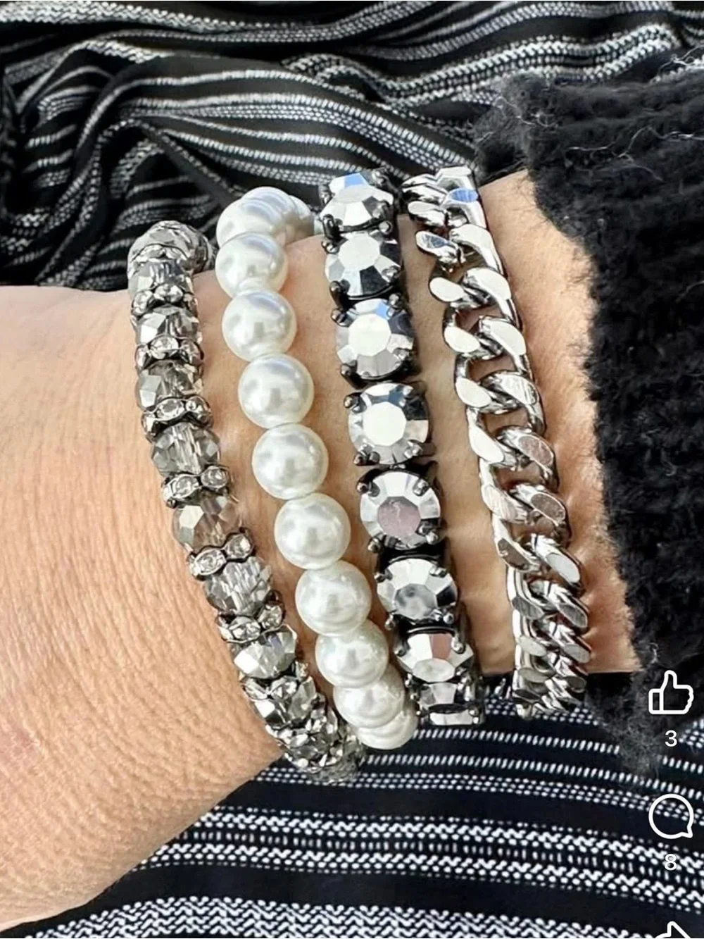 Park Lane “Chrome” Impression Bracelet! BNIB!!